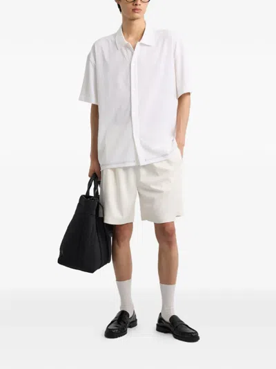 Off Duty Flatts Buttoned Shirt In White