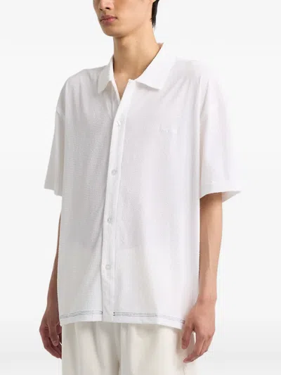 Off Duty Flatts Buttoned Shirt In White
