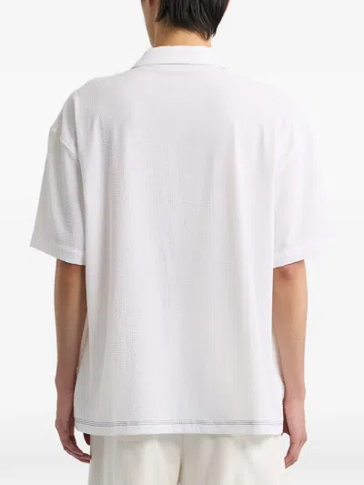 Off Duty Flatts Buttoned Shirt In White