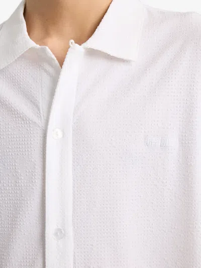 Off Duty Flatts Buttoned Shirt In White