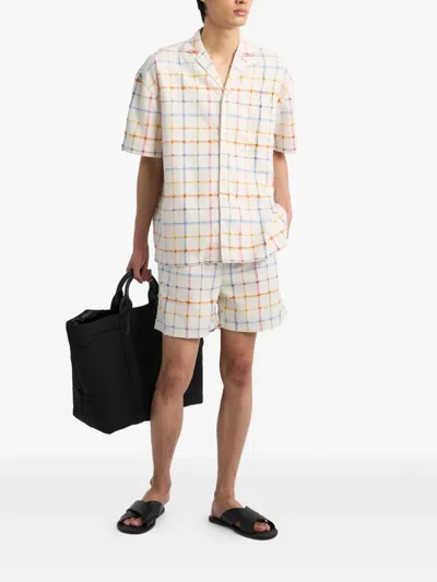 Off Duty Kid Plaid Shorts In Multi