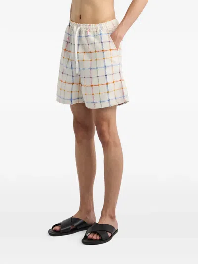Off Duty Kid Plaid Shorts In Multi