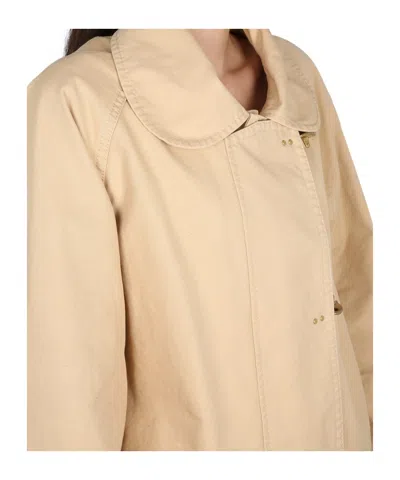 Fay Beige Multiple Cargo Pockets Jacket In Brown
