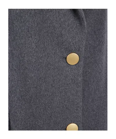 Tagliatore Single Breasted Coat In Blue