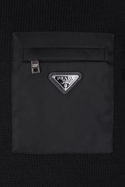 Prada Sweater Men In Black