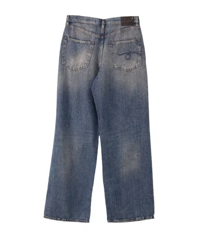 R13 Belt Loop Jeans In Blue
