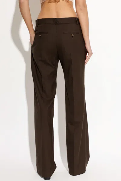 Paul Smith Belt Loop Track Pants In Brown