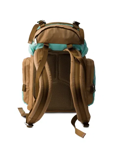 Prada Medium Re-nylon Backpack In Blue