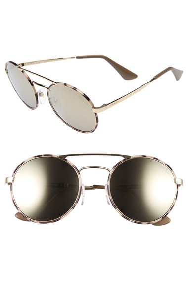 prada round catwalk sunglasses