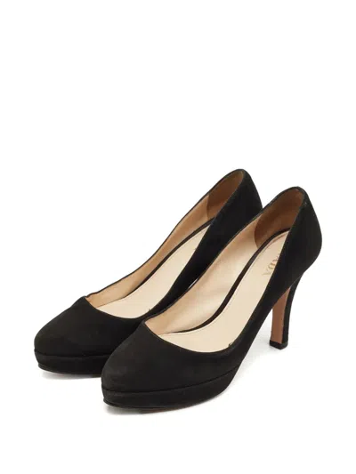 Pre-owned Prada Black Heel Pumps