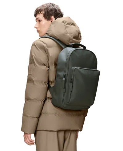 Rains Book Padded Pocket Backpack In Pattern