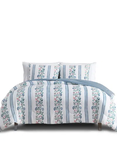 Macy's Vanelisse 3-pc. Comforter Sets In Blue