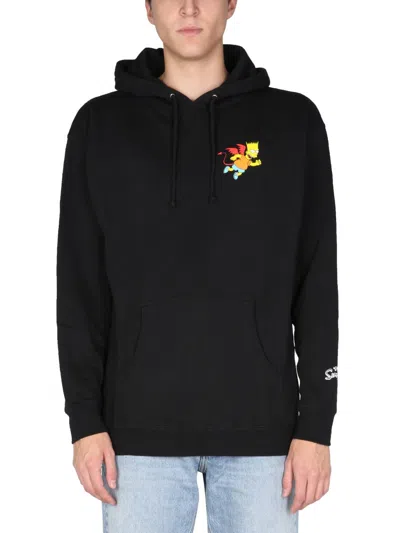 Chinatown Market Devil Bart Sweatshirt In Black