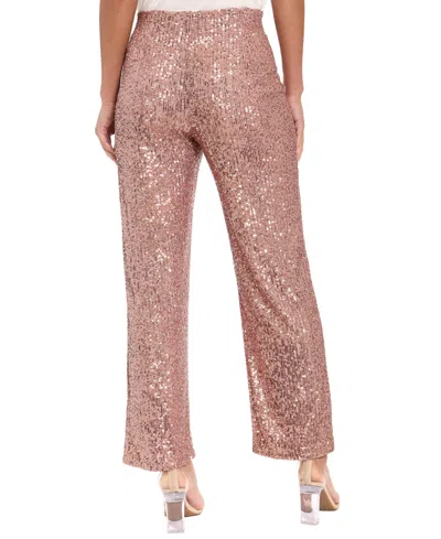 Muse Sequin Pants In Pink