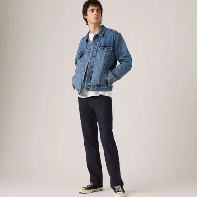 Levi's Buttoned-up Denim Trucker Jacket In Blue