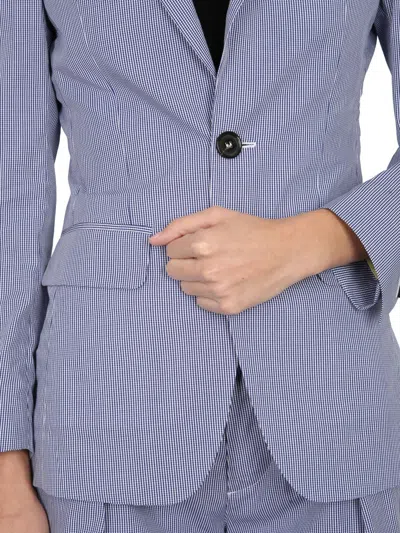 Dsquared2 Oversize Fit Blazer In Blue