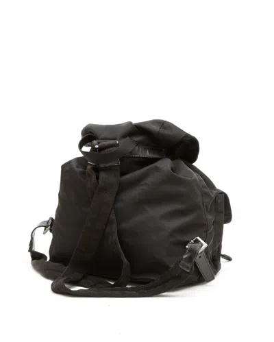 Prada Tessuto Backpack In Black