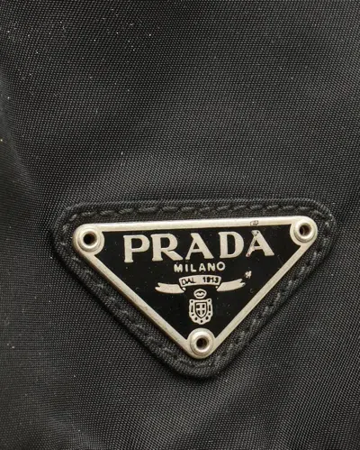 Prada Tessuto Backpack In Black