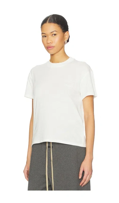 Essentials Classic Fit Tee In White