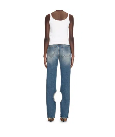 Off-white Off White Off Stamp Rib Tank Top White Black