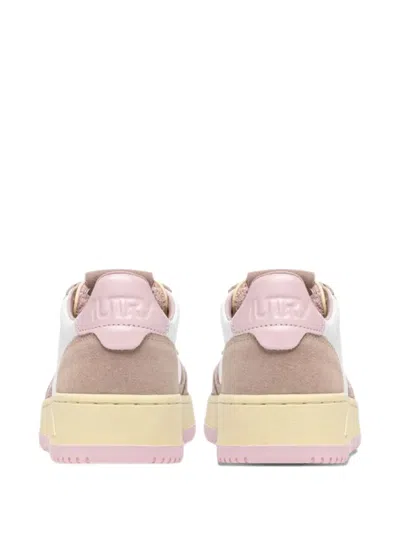 Autry Medalist Low Sneakers In Pink