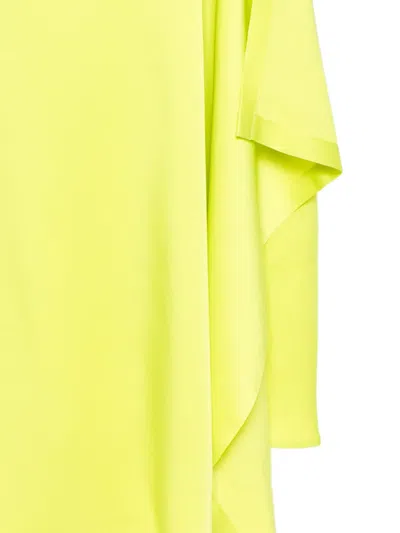 Msgm Green Midi-dress In Green