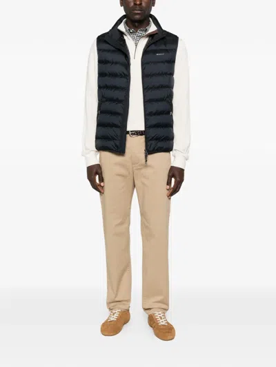 Gant Light Down Jacket In Black