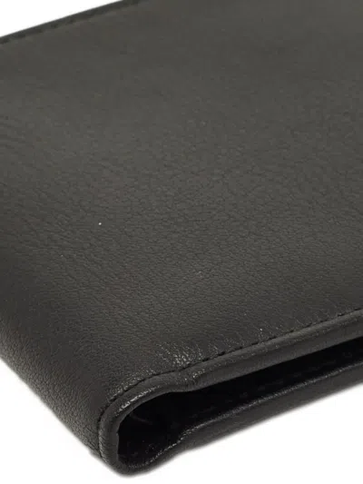 Pre-owned Dunhill Leather Bi-fold Wallet In Black
