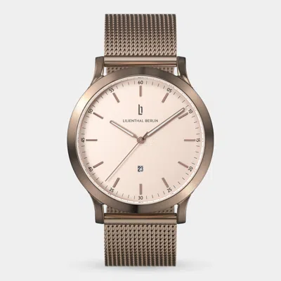 Lilienthal Berlin Huxley Bronze Almond Mesh Bronze Brushed In Brown