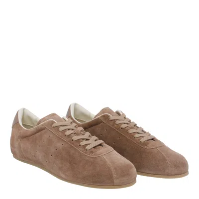 Common Projects Driving Suede Sneakers In Brown