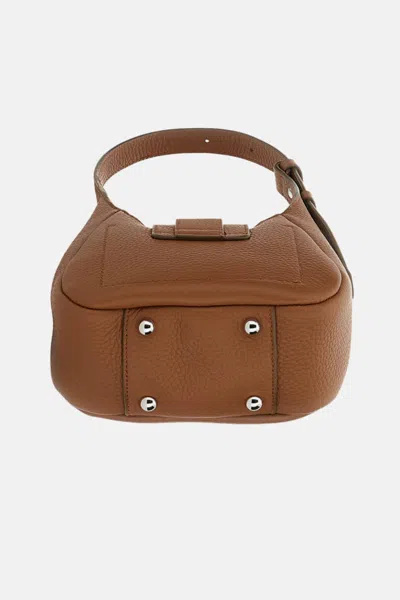 Hogan Hoket Adjustable-handle Shoulder Bag In Brown