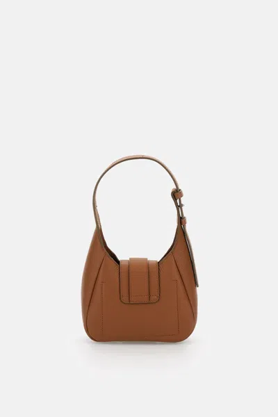 Hogan Hoket Adjustable-handle Shoulder Bag In Brown