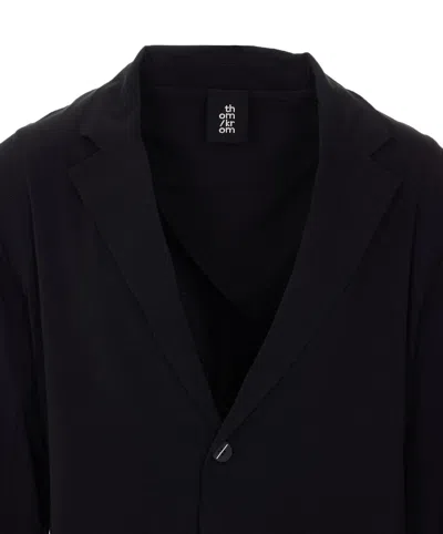 Thom Krom Button-closure Jacket In Black