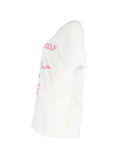 Pre-owned Gucci Fy Yourself T-shirt In White