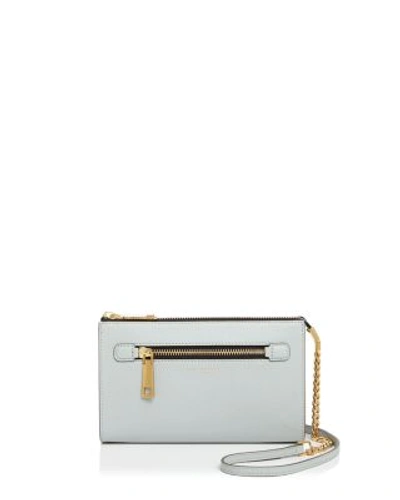 Marc Jacobs Gotham Small Crossbody In Frost/gold