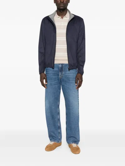 Herno Zip-up Long-sleeve Jacket In Black