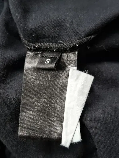 Pre-owned Balmain Embroidered-patch T-shirt In Black