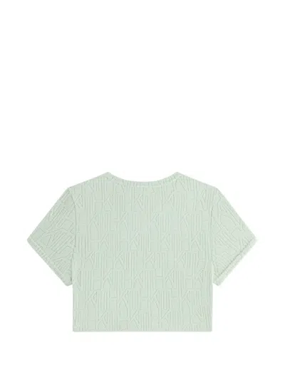 Kith Monogram T-shirt In Green