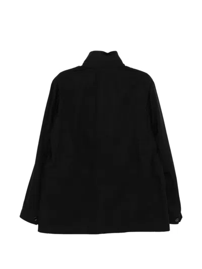 Tom Ford Band-collar Jacket In Black
