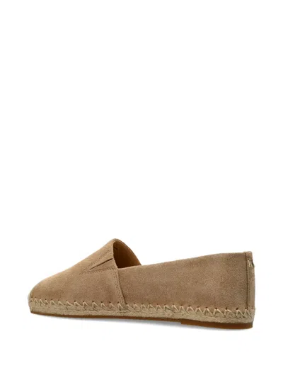 Michael Michael Kors Michael By Michael Kors Mini Leather Flats For Women In Brown