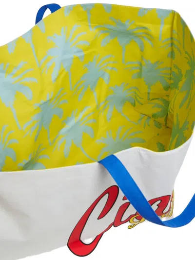 Dsquared2 Graphic Handle Shoulder Bag In Pattern