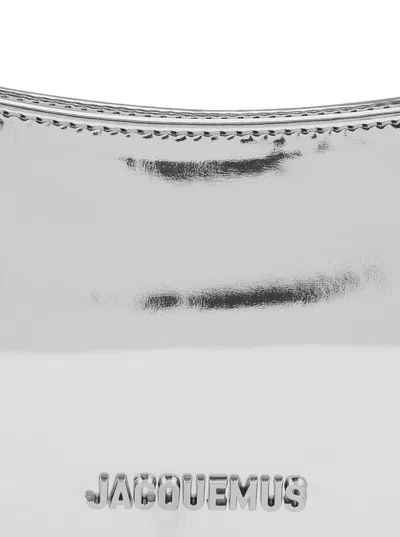 Jacquemus Le Petit Bisou Chain Rectangular Shoulder Bag In Pattern