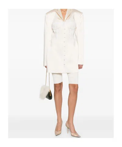 Giuseppe Di Morabito Lace-overlay Jacket In Gray