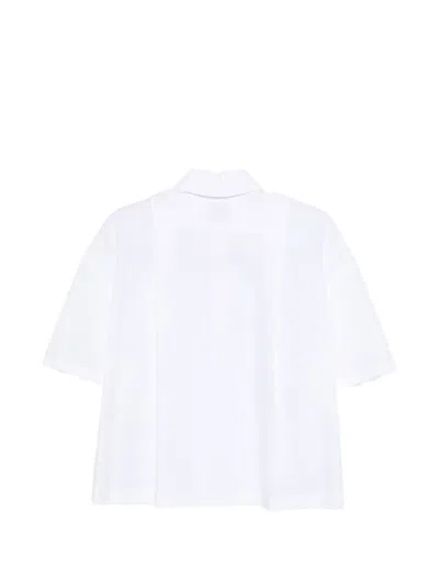 Alysi Buttoned Shirt In White