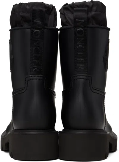 Moncler Stylish High-top Mini Boots With Drawstring Fastening 20 Cm In Animal Print