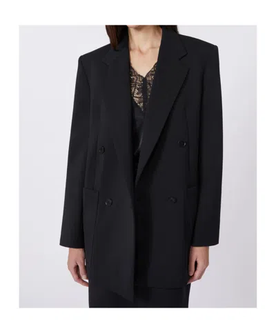 Weekend Max Mara Long-sleeved Suit Jacket In Blue
