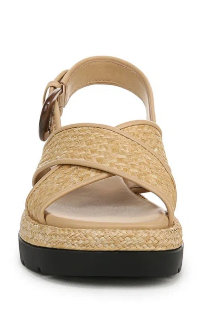 Vince Helena Raffia Lug-sole Sandals