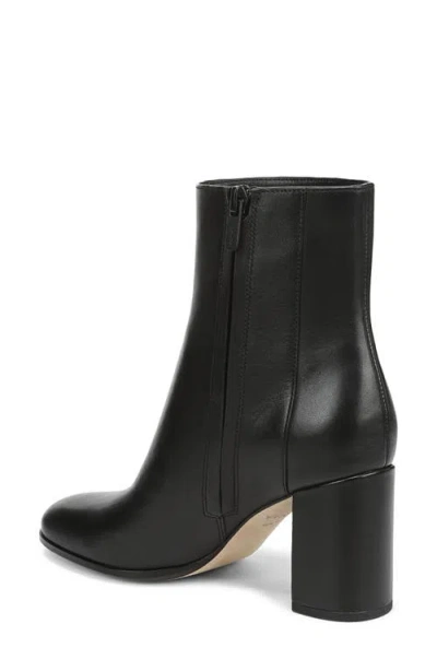 Vince Luca Womens Solid Leather Ankle Boots In Black
