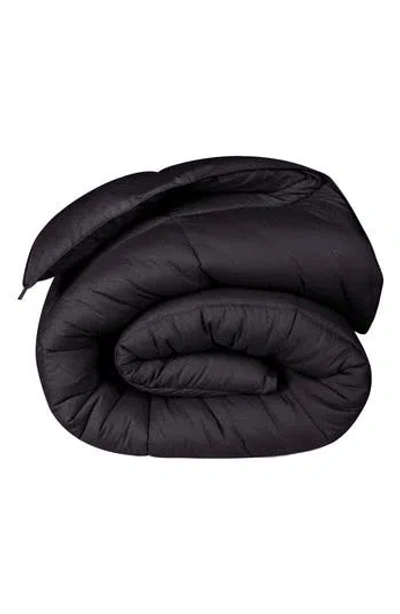 Superior Reversible Down Alternative Comforter In Black