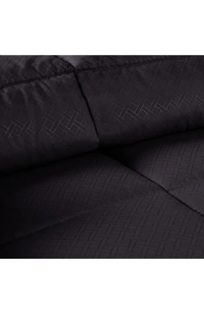 Superior Reversible Down Alternative Comforter In Black